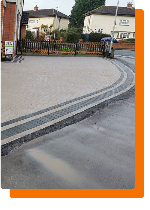 Block paving