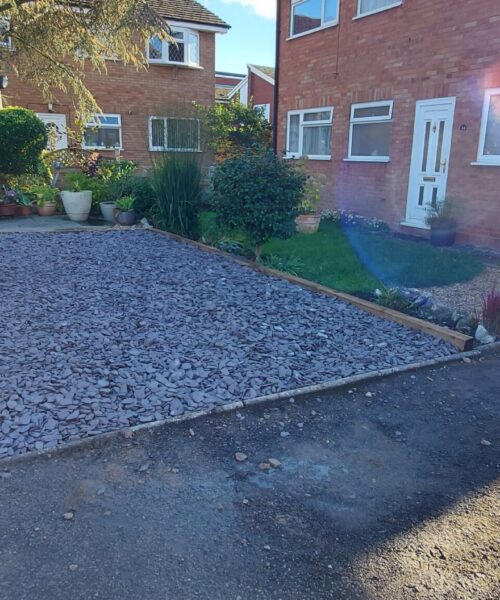 Gravel driveways