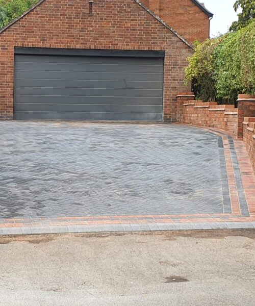 Block paving