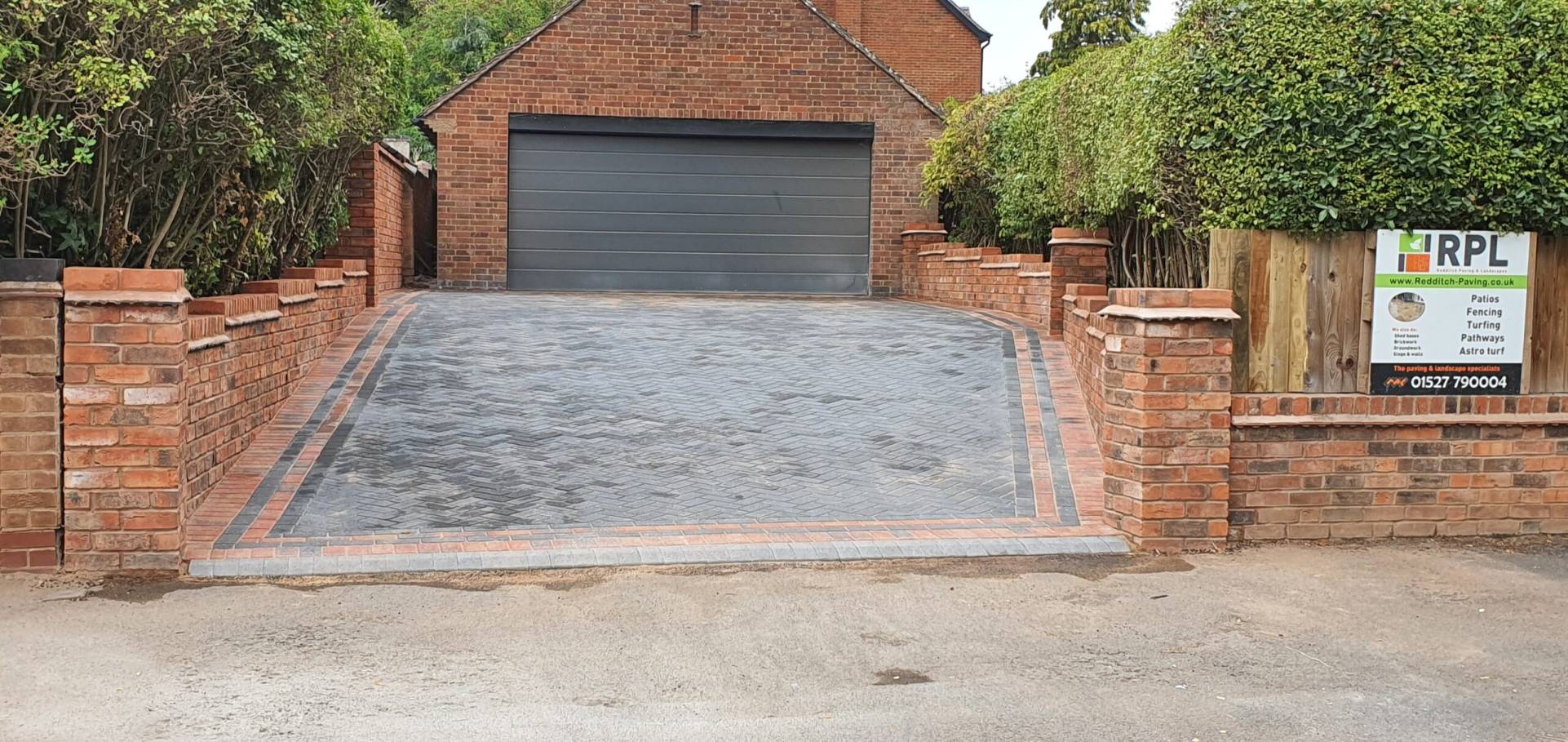 Block paving